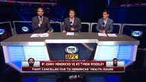 UFC 192: Tyron Woodley mad Johny Hendricks fight cancelled