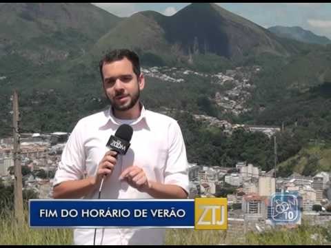19-02-2016 - FIM DO HORÁRIO DE VERÃO - ZOOM TV JORNAL