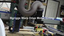 Bgriggs CNC Warp Drive Project motor tuning
