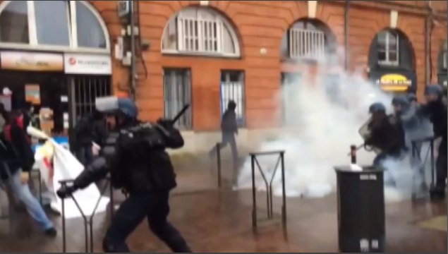 Loi Travail : violents affrontements à Rennes, Toulouse et Nantes