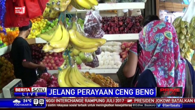 Laris Manis, Omzet Pedagang Buah di Bogor Meningkat