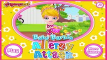 Baby Barbie Vídeo Game - Baby Barbie Allergy Attack - Full Game Episodes For Kids HD 2015