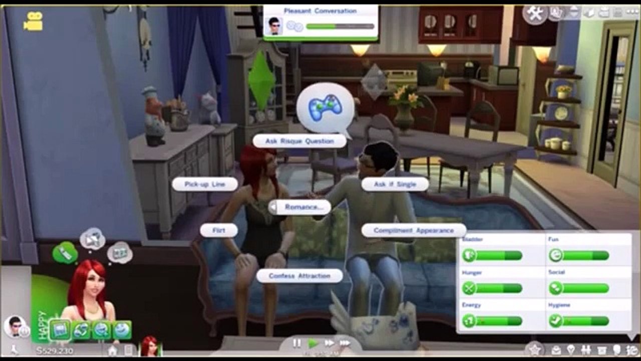 Let's Play The Sims 4 Episode 7   An Unexpected Guest