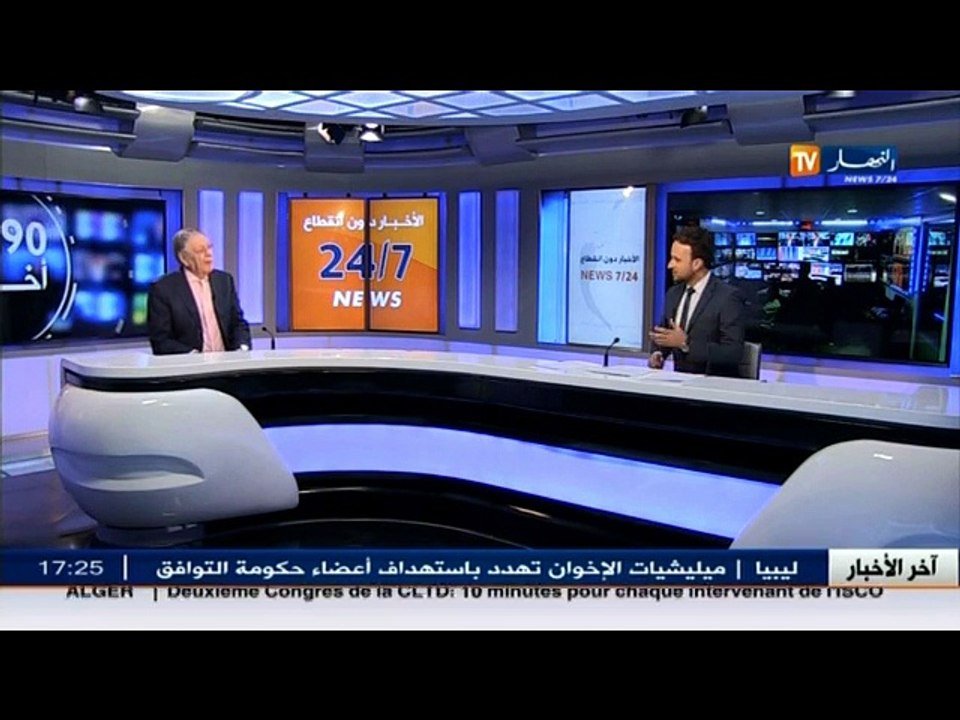 نائب رئيس مجلس الامة  جمال ولد عباس   ضيف بلاطو...