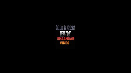 Galion ka cricket By shaandar vines