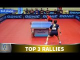 Top 3 Rallies of the Champions League