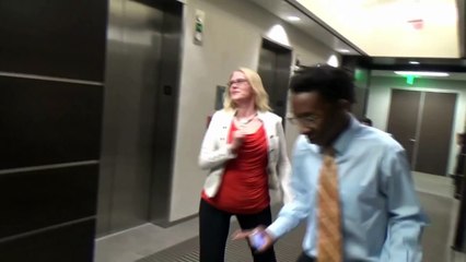 They Enter The Elevator. What They Found Inside? They Left Screaming!