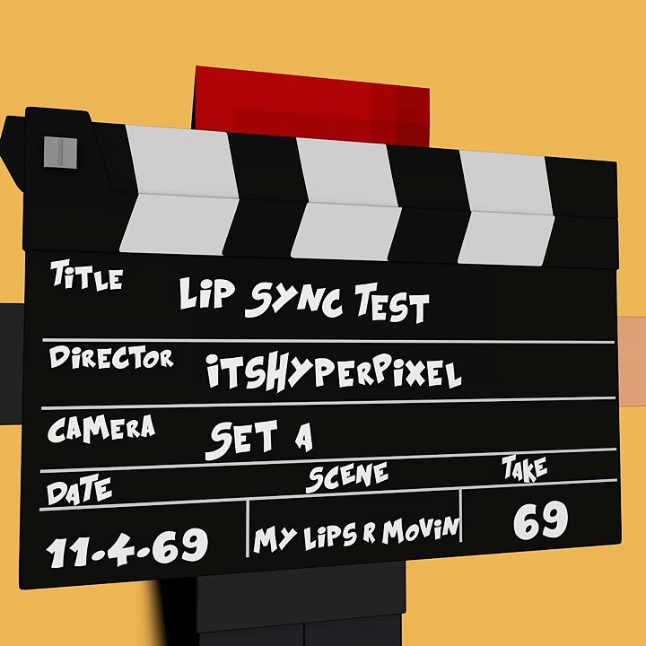 A Quick Shitty Voice Test - Minecraft Test Animation
