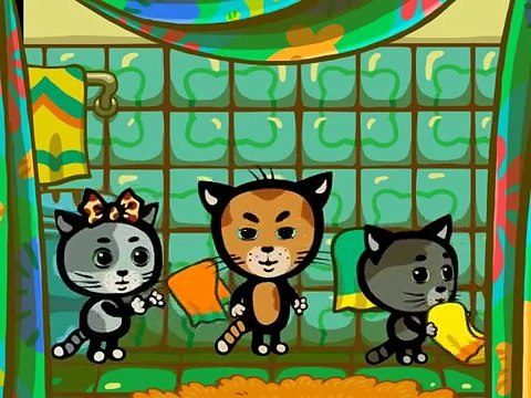 Три котёнка. Все серии. 1 сезон (мультик для детей)