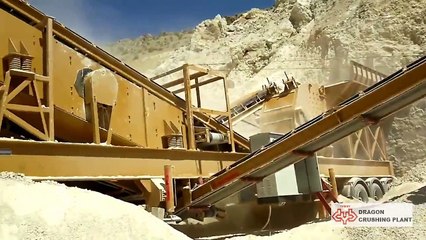 kaolin Mobile Crushing and Screening plant Dragon Machinery +905558428686