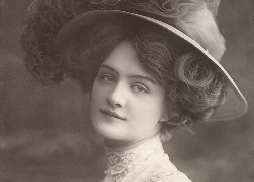 Самая фотографируемая девушка начала XX века