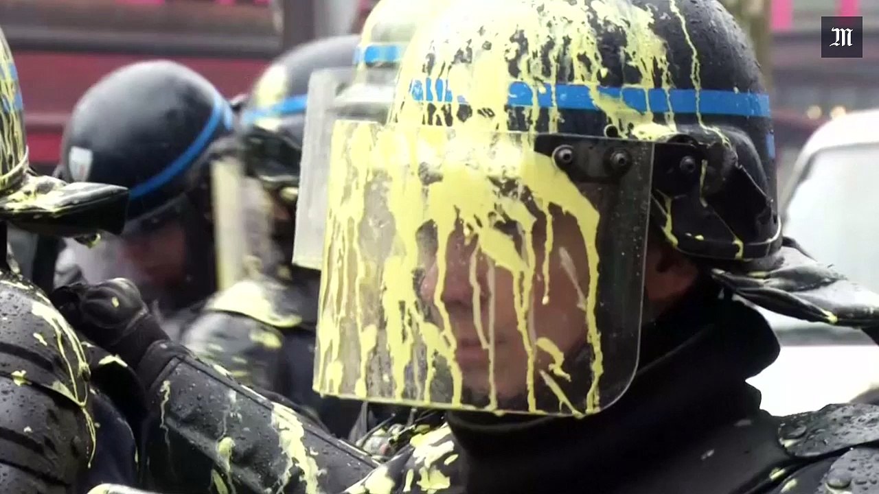 Heurts avec la police lors de manifestations de lycéens