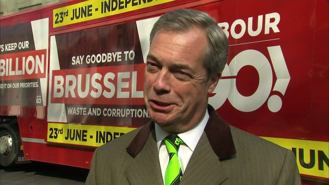 Nigel Farage blames EU for 'industrial massacre'
