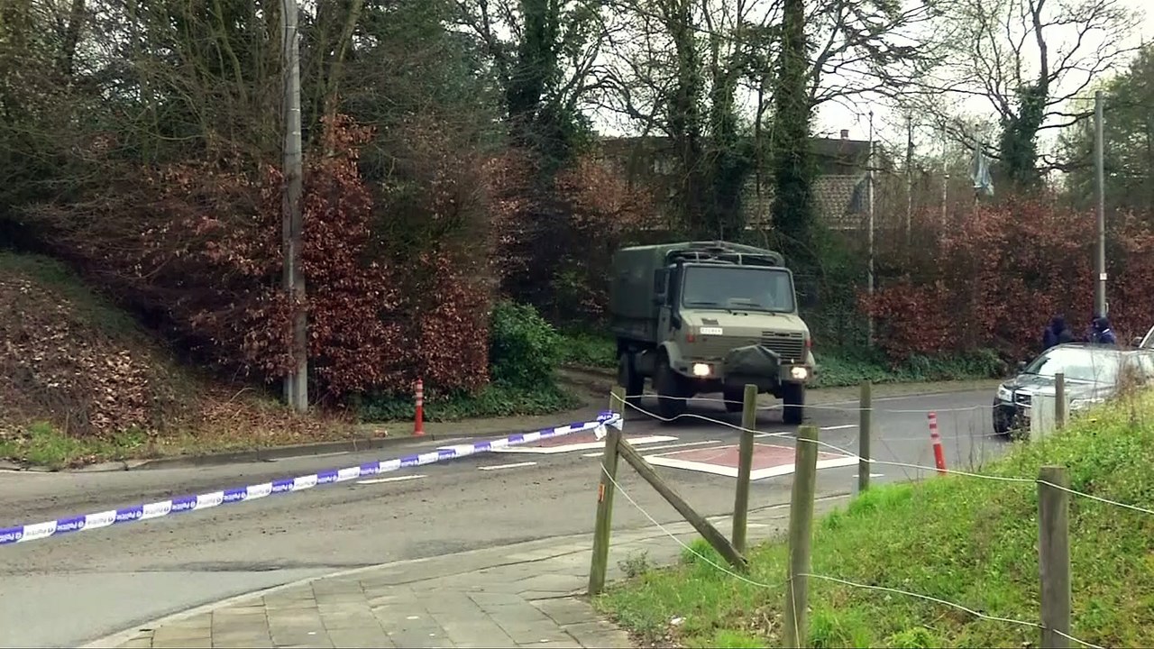 Belgian police wrap up raid on abandoned hotel at Franco-Belgian border