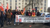 Manifestation contre la loi travail à Argentan