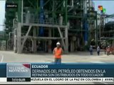 Ecuador: Refinería Esmeraldas incrementa producción de derivados