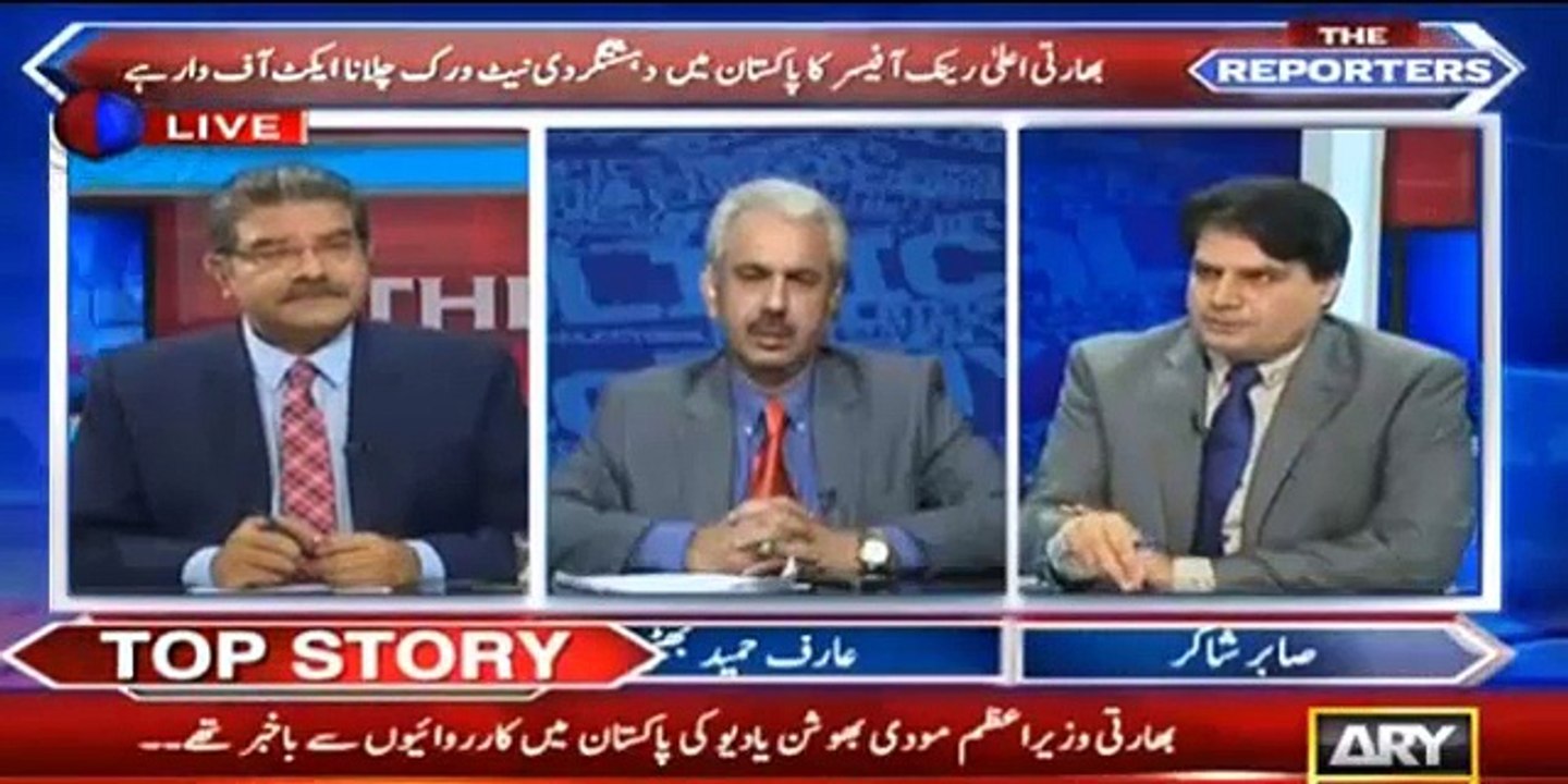 Sami Ibraheem exposed Najam Sethi on RAW agent's matter