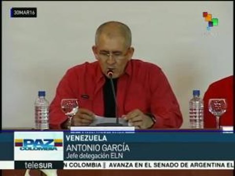 Gob. colombiano y ELN acuerdan inicio de fase pública de negociaciones