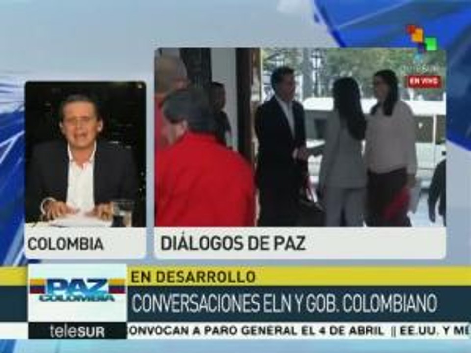 Colombianos saludan inicio de conversaciones entre gob. y ELN