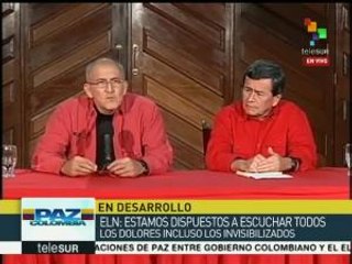 ELN espera que paramilitarismo no sea obstáculo para la paz colombiana