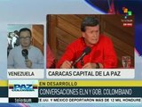 Miembros del ELN ofrecen rueda de prensa en Venezuela