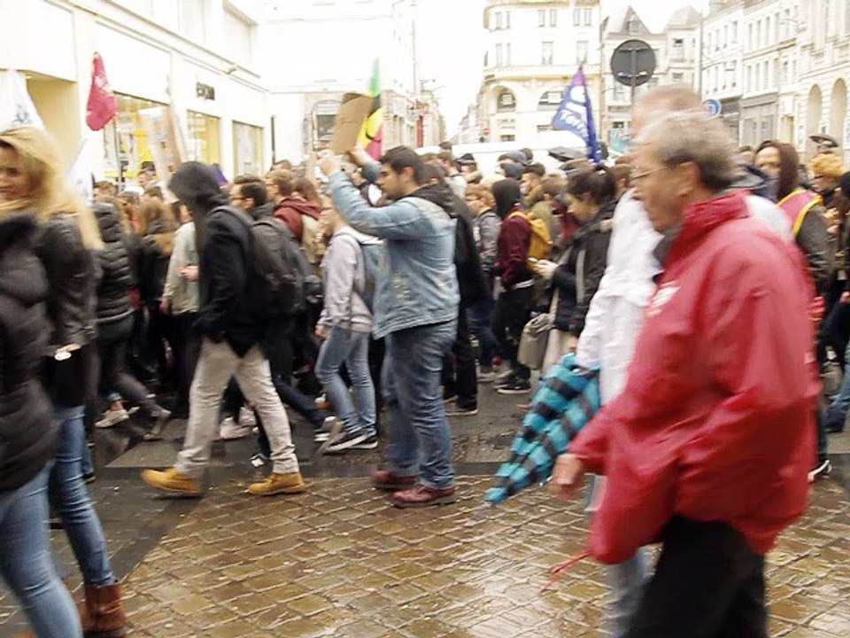 Arras : Manifestation du 31 Mars contre la loi El Khomri