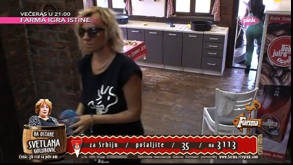 Farma 7 - Ovo morate da vidite Saska Napad g-vnima na Jelenu