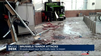 Brussels airport says 'technically ready' to reopen