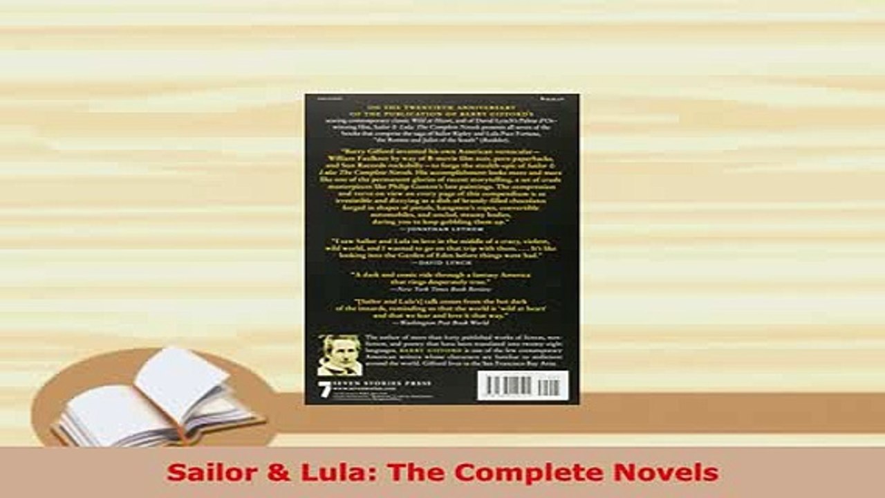PDF  Sailor  Lula The Complete Novels Free Books