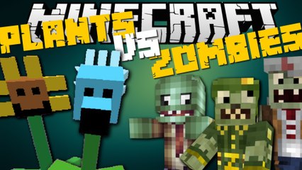 Plants vs Zombies 2 - Minecraft Mod Showcase (Over 15 New Zombies and 20 New Plants)