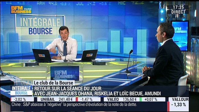 Le Club de la Bourse: Jean-Jacques Ohana, Loïc Becue et Xavier Robert - 31/03