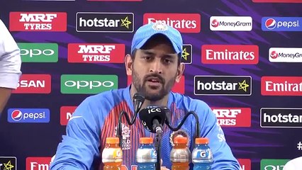 Dhoni Gets Angry when reporter asked him a question(India vs Bangladesh Asia Cup)