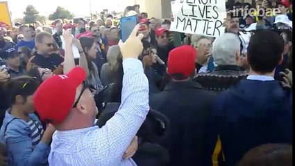 Seguidor de Trump atacó a menor de edad con gas pimienta