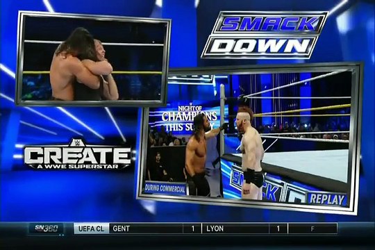 Roman Reigns & Dean Ambrose vs Seth Rollins & Sheamus Smackdown, September 17,2015