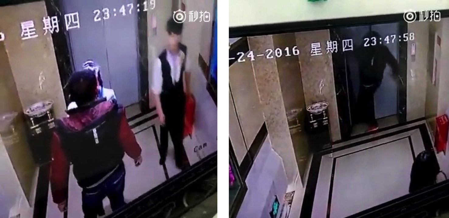 Complétement ivre, un homme défonce la porte d’un ascenseur