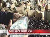 5 Yıldızlı Turistik oteller için sahte içki ve sahte bira üreten imalathaneye baskın