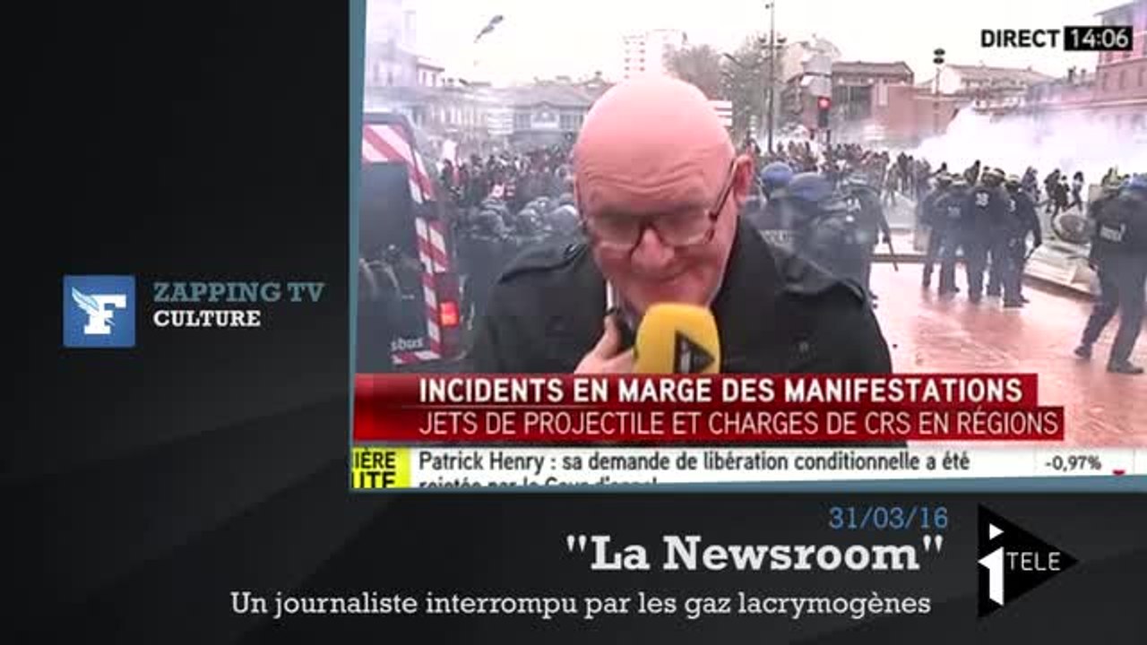 Loi Travail : des journalistes malmenés dans les manifestations lycéennes