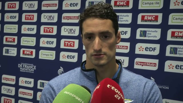 Natation - ChF (H) - 200m dos : Stasiulis «espérait un peu mieux»