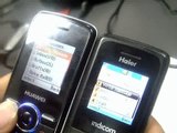 message composing comparision-Huawei vs  C 6K