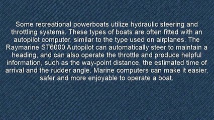 Instructions For Raymarine ST6000 Autopilot