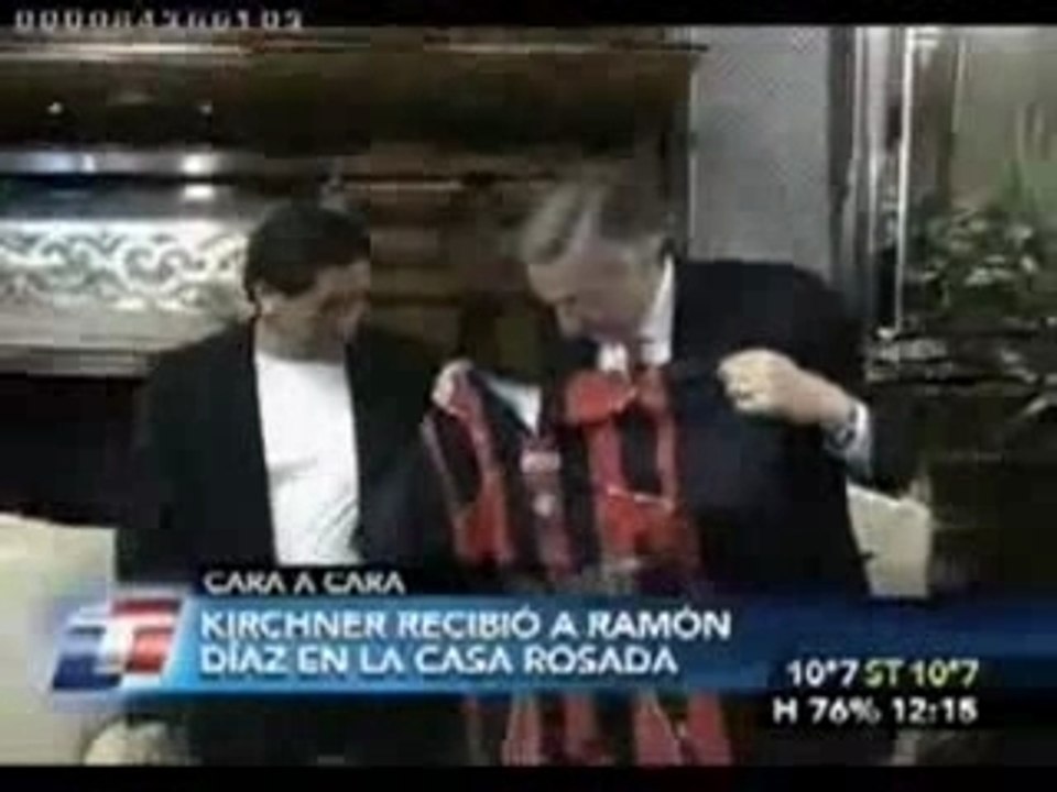 San Lorenzo de Almagro Ramon Diaz Tinelli Kirchner