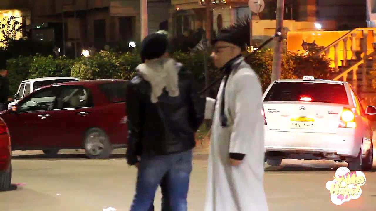 مقلب الرجل العجوز (المجنون) - Crazy oldman prank