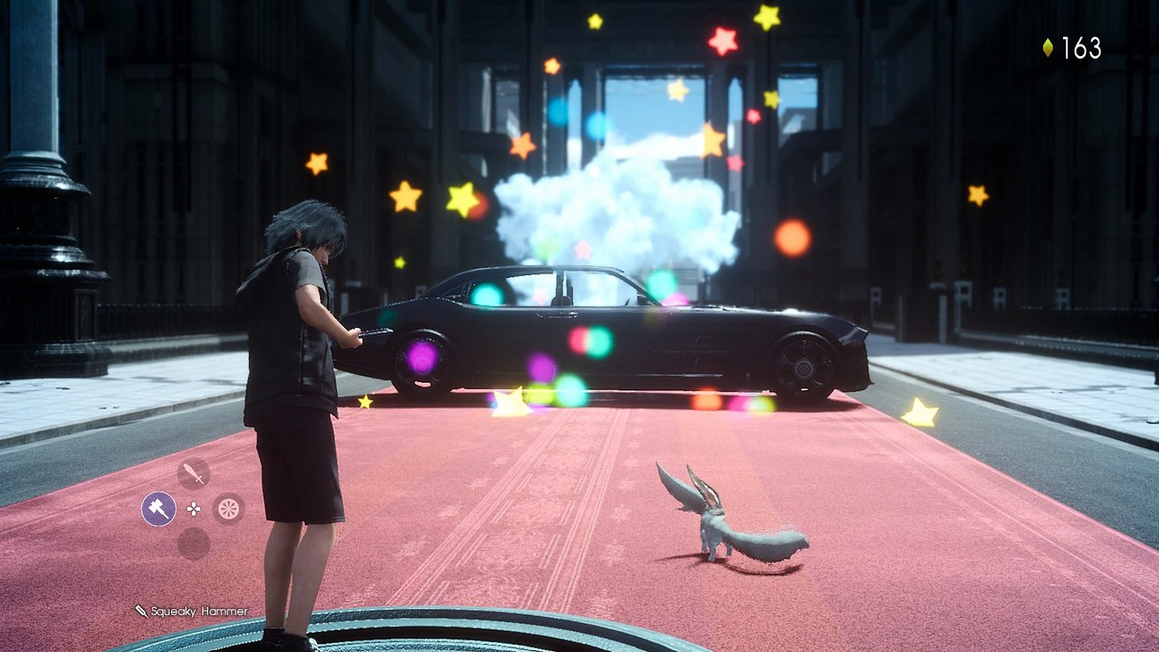 Final Fantasy XV Platinum Demo - Noctis ''I Remember You'' Carbuncle (Unlocked in Final Game) Ending Cutscene