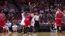 Pau Gasol Hits Nikola Mirotic With the No Look Pass