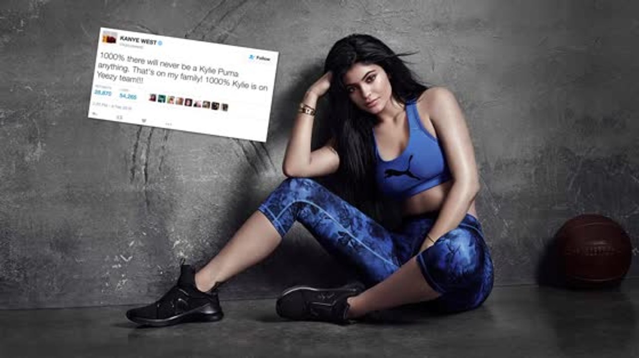 Kylie Jenner posiert für Puma, Kanye West lag falsch