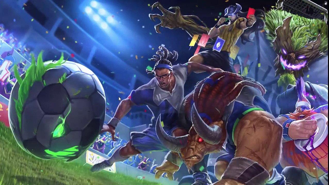 League of Legends custom screensaver