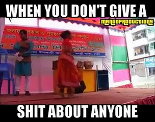 when you DONT give SHIT about anybody