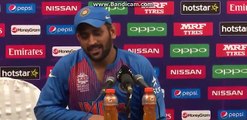 India vs Westindies World T20 2016- Dhoni reply after losing aganist Westindies