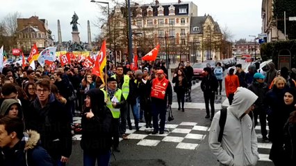Saint-Quentin : manifestation contre la loi Travail