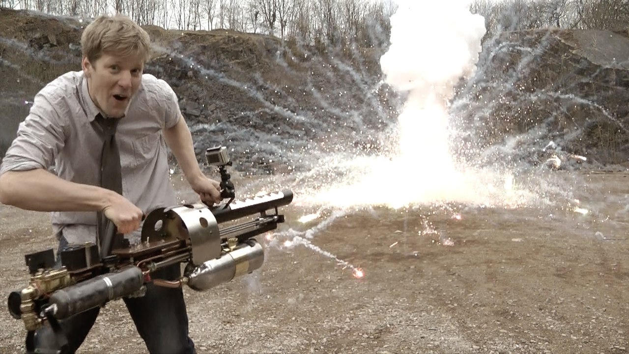 You Won't Believe The Destructive Power Of The Thermite Gun